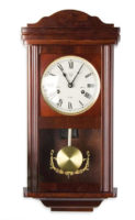 Mahagonové nástěnné kyvadlové hodiny THESEUS 60 cm