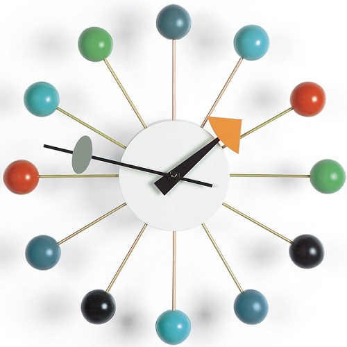 Designové nástěnné hodiny Vitra Ball Clock