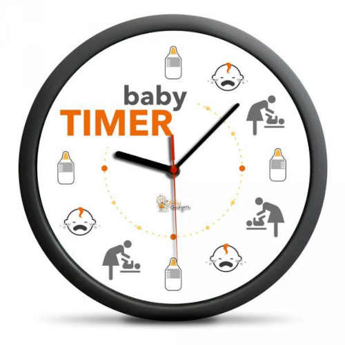 Originální a vtipné hodiny pro novopečené rodiče