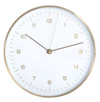 Jednoduché nástěnné hodiny TORO 24,8 cm