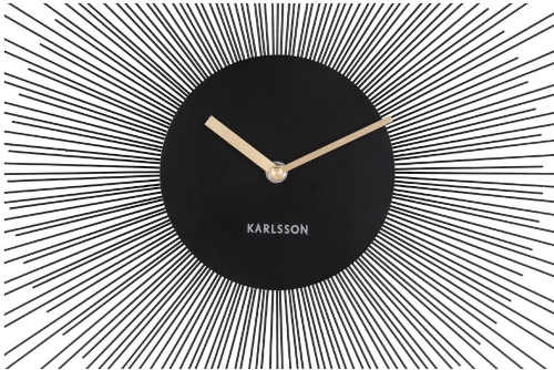 designově zajímavé hodiny na zeď Karlsson